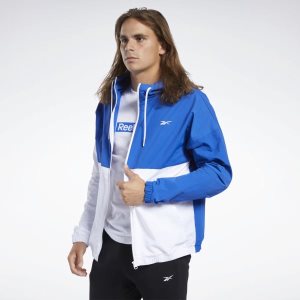 Reebok Training Essentials Windjacke Herren - Blau - DE 273-FIC